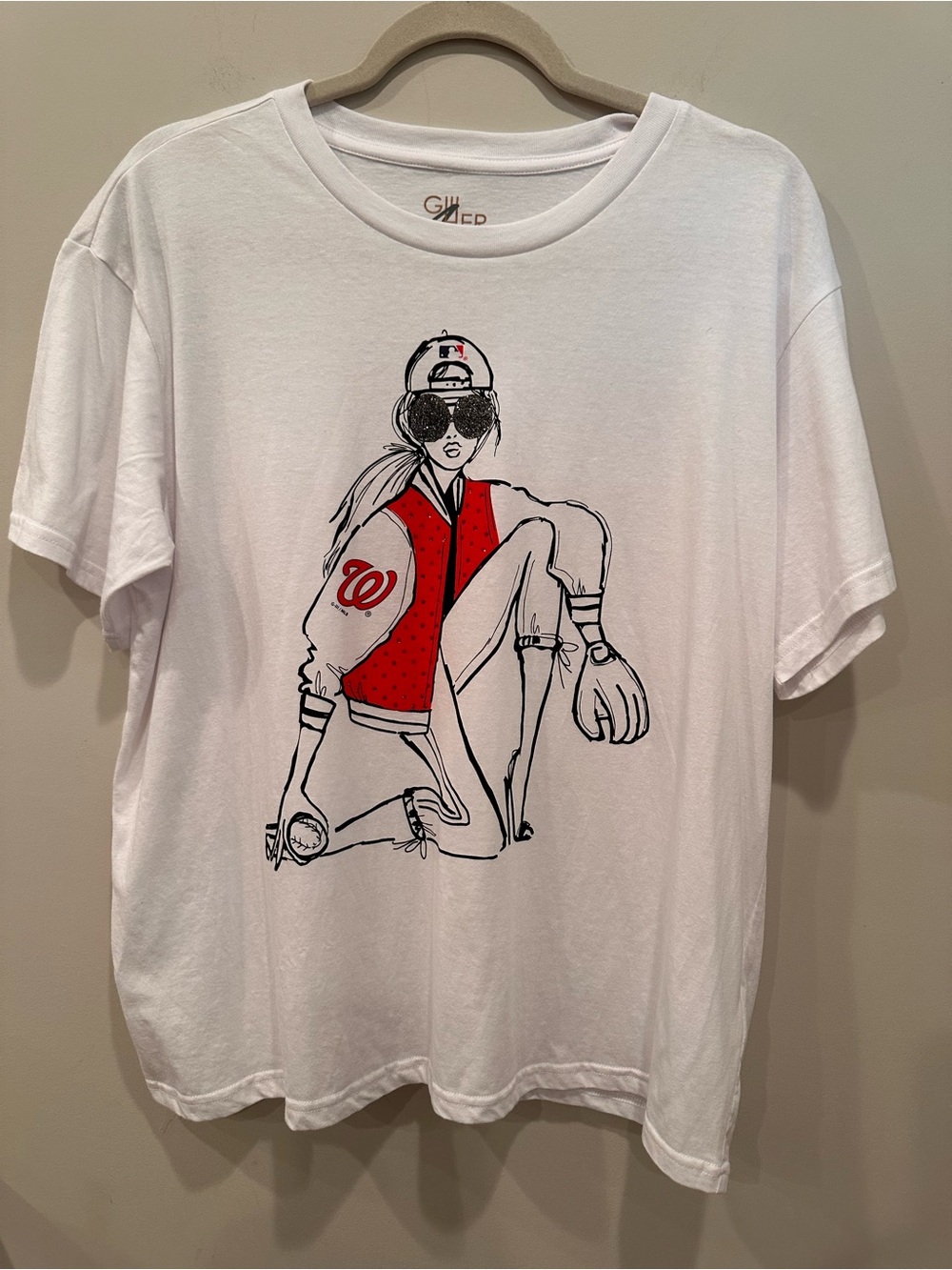 Washington Nationals Graphic Tee Baseball MLB Short Sleeve Graphic Sz XL - Picture 4 of 8